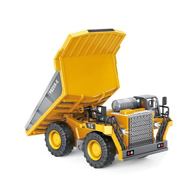 🚜 Mini Alloy RC Dump Truck | 1/64 Scale Engineering Gift Set
