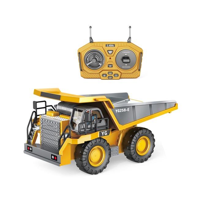 🚜 Mini Alloy RC Dump Truck | 1/64 Scale Engineering Gift Set