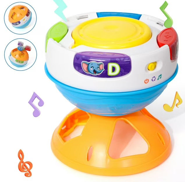 Rotating Musical Baby Crawling Ball – Let’s Move with Animal Friends!
