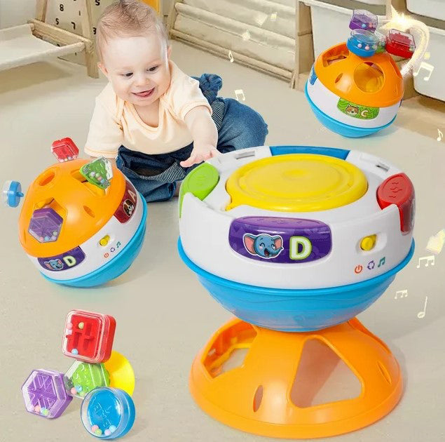 Rotating Musical Baby Crawling Ball – Let’s Move with Animal Friends!