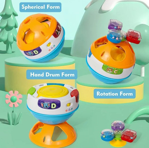 Rotating Musical Baby Crawling Ball – Let’s Move with Animal Friends!
