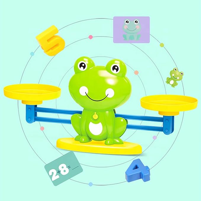Frog Balance Counting Toys Scale|Math Educational Children's Learning Tool