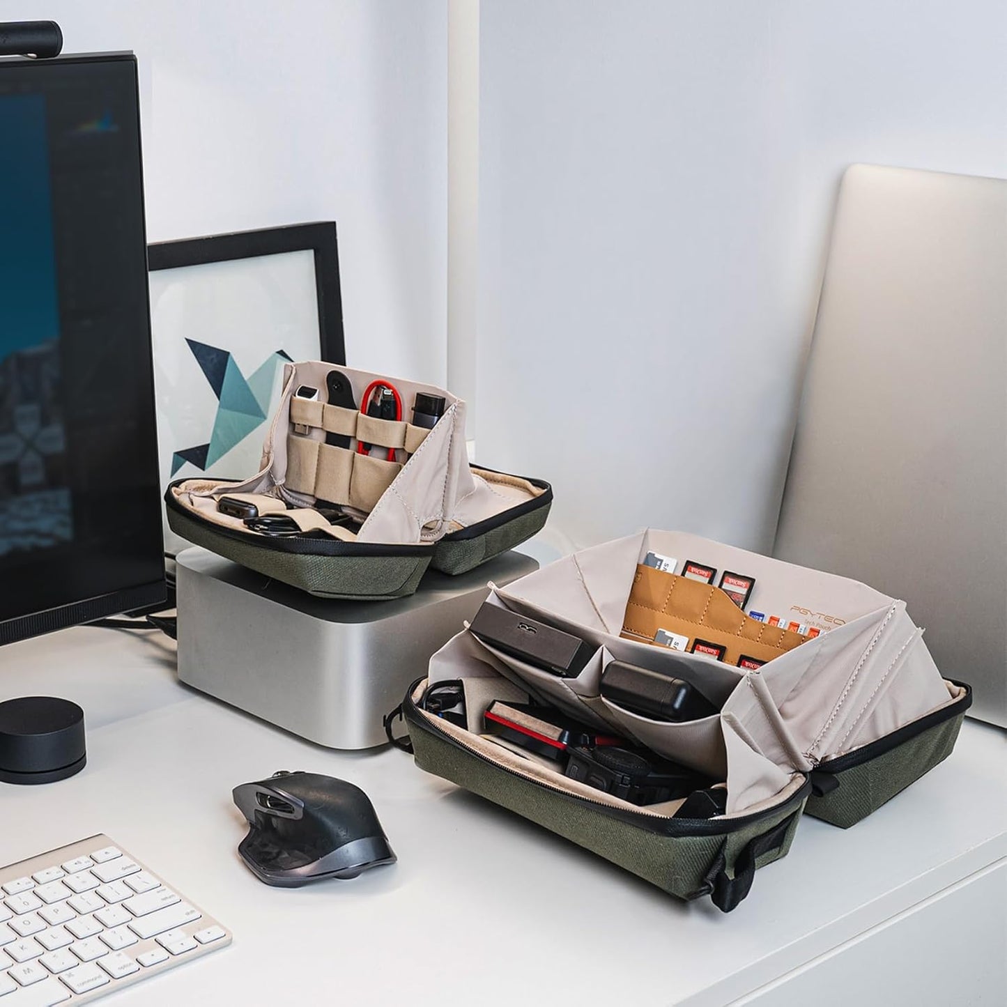 Travel Electronics Organizer Bag – Waterproof Tech Accessories Storage Case