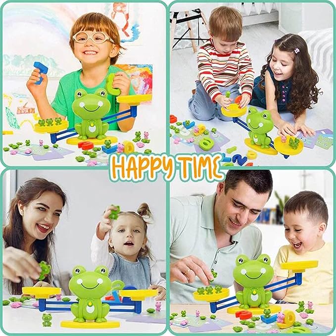 Frog Balance Counting Toys Scale|Math Educational Children's Learning Tool