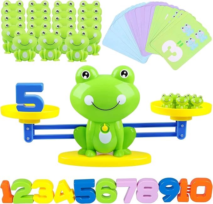 Frog Balance Counting Toys Scale|Math Educational Children's Learning Tool