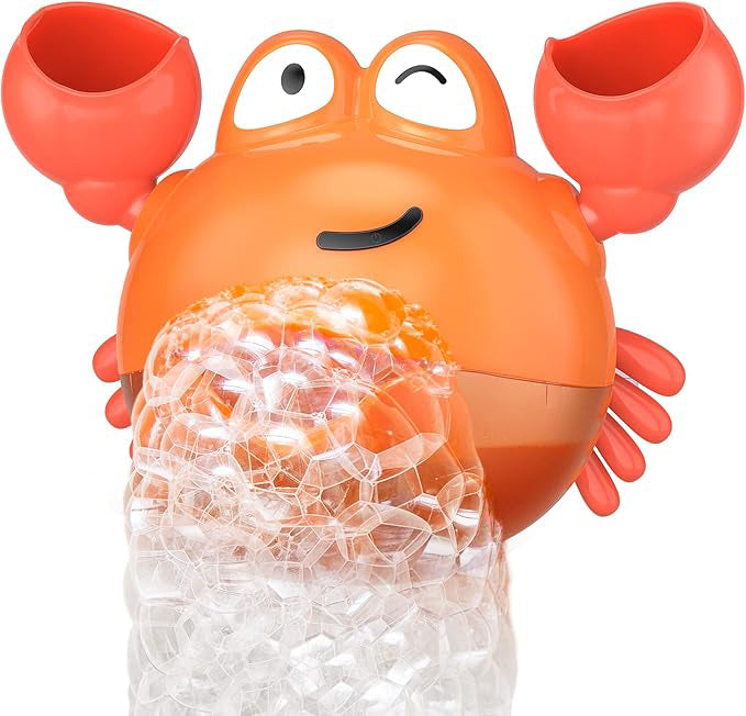 Crab Bubble Bath Toy – Fun Bubble Maker with Strong Suction, Safe for Toddlers