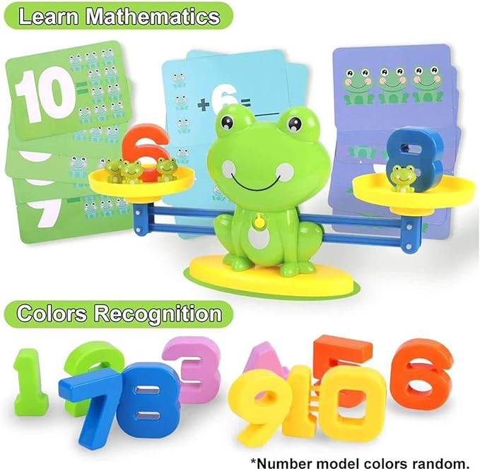 Frog Balance Counting Toys Scale|Math Educational Children's Learning Tool