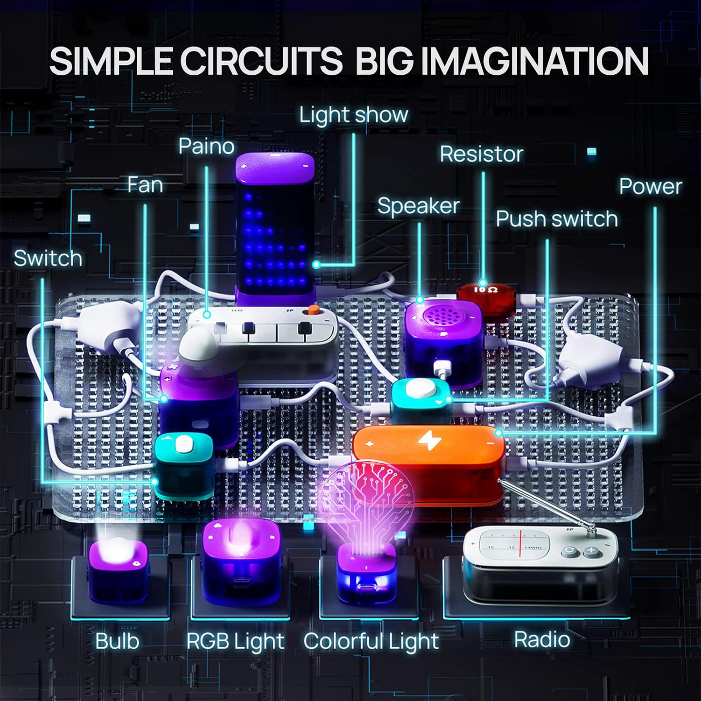 Circuits for Kids – 80 Fun Experiments to Explore Electricity and STEM