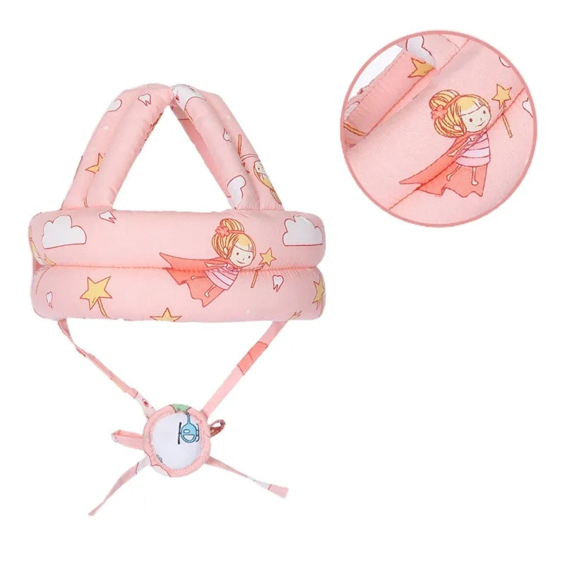 Toddler for Head Protector Adjustable Safety Helmet Hat for Kid Child Running Crawling