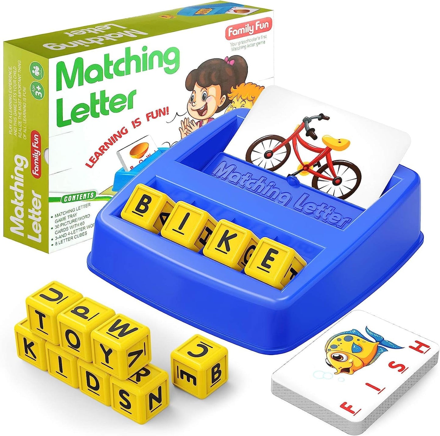 Matching Letter Game | Fun Educational Toy for Preschool Learning