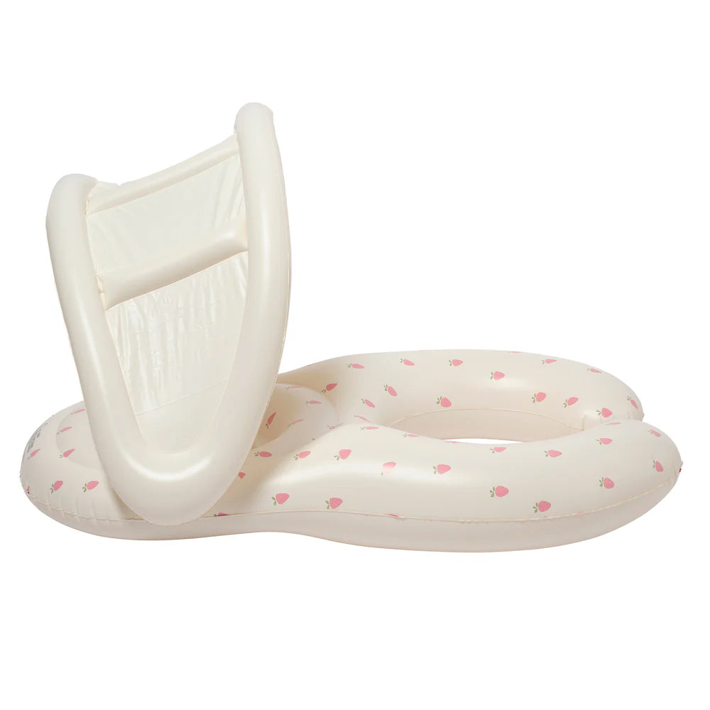 Baby Pool Seat | Removable Sunshade Canopy | Soft Support Design | For 11–15 kg Babies