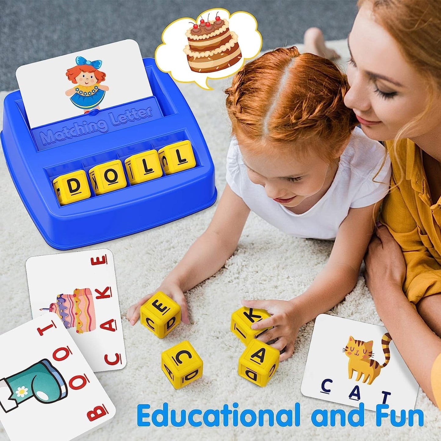 Matching Letter Game | Fun Educational Toy for Preschool Learning