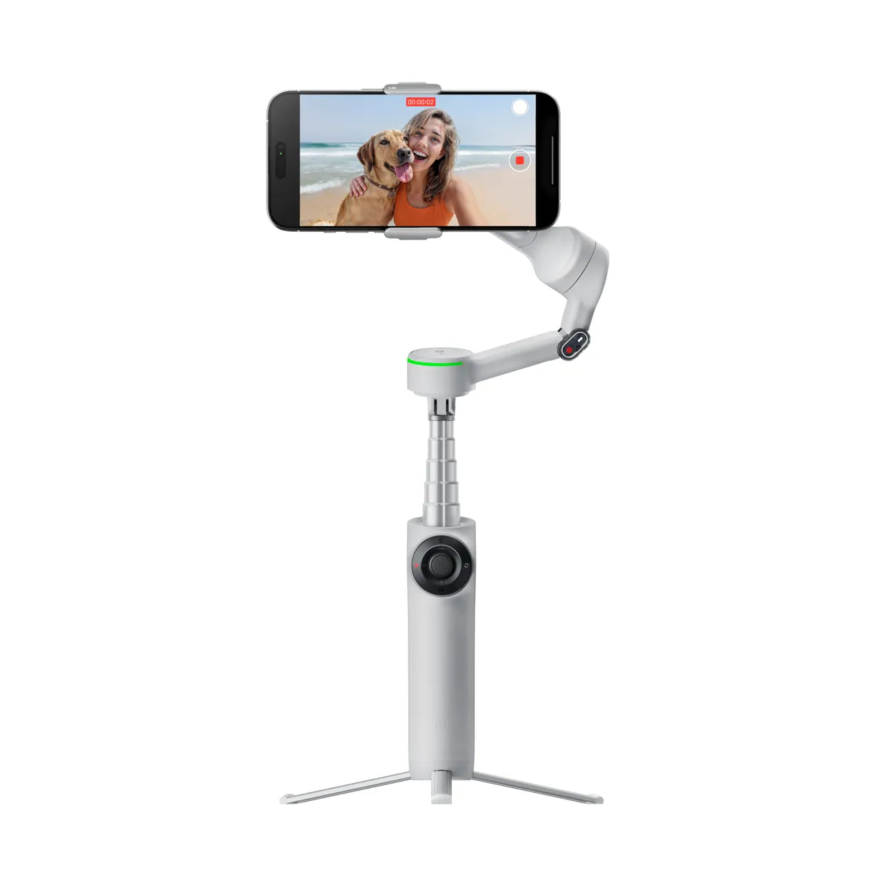 All-in-One Gimbal for Mobile Filming – Lightweight, Foldable, and Easy to Carry