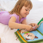 Busy Farm Adventure – Educational Cloth Book for Kids