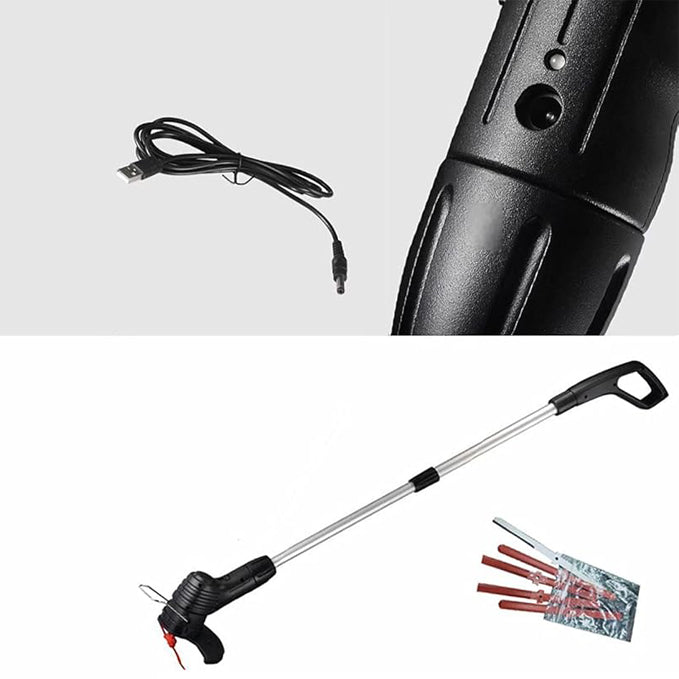 Wireless Electric Lawn Mower with Lithium Battery – Lightweight, Ergonomic &amp; Efficient Grass Trimmer for Gardens and Lawns