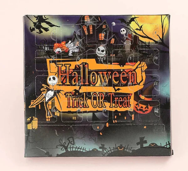 Halloween Kids DIY Bead Jewelry Kit – Large-Hole Beads Bracelet, Bangle & Necklace Gift Set