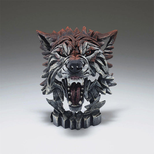 Mini Wolf Bust Figure Sculpture 6016223 by Edge Sculpture