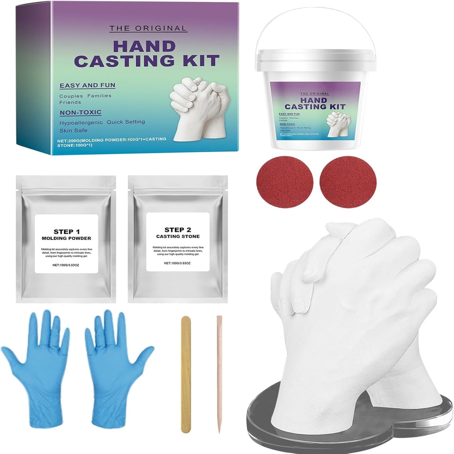 Hand Casting Kit – Create Lasting Memories in 3D