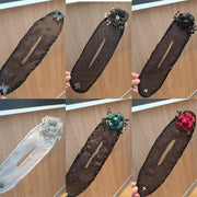 🌸 Full Star Flower Hair Accessories – Easy Bun Maker (6PCS MIX)