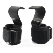 Heavy-Duty Lifting Hooks with Wrist Straps – Ideal for Deadlifts, Pull-Ups, Shrugs & Grip Support