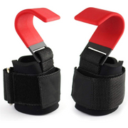 Heavy-Duty Lifting Hooks with Wrist Straps – Ideal for Deadlifts, Pull-Ups, Shrugs & Grip Support