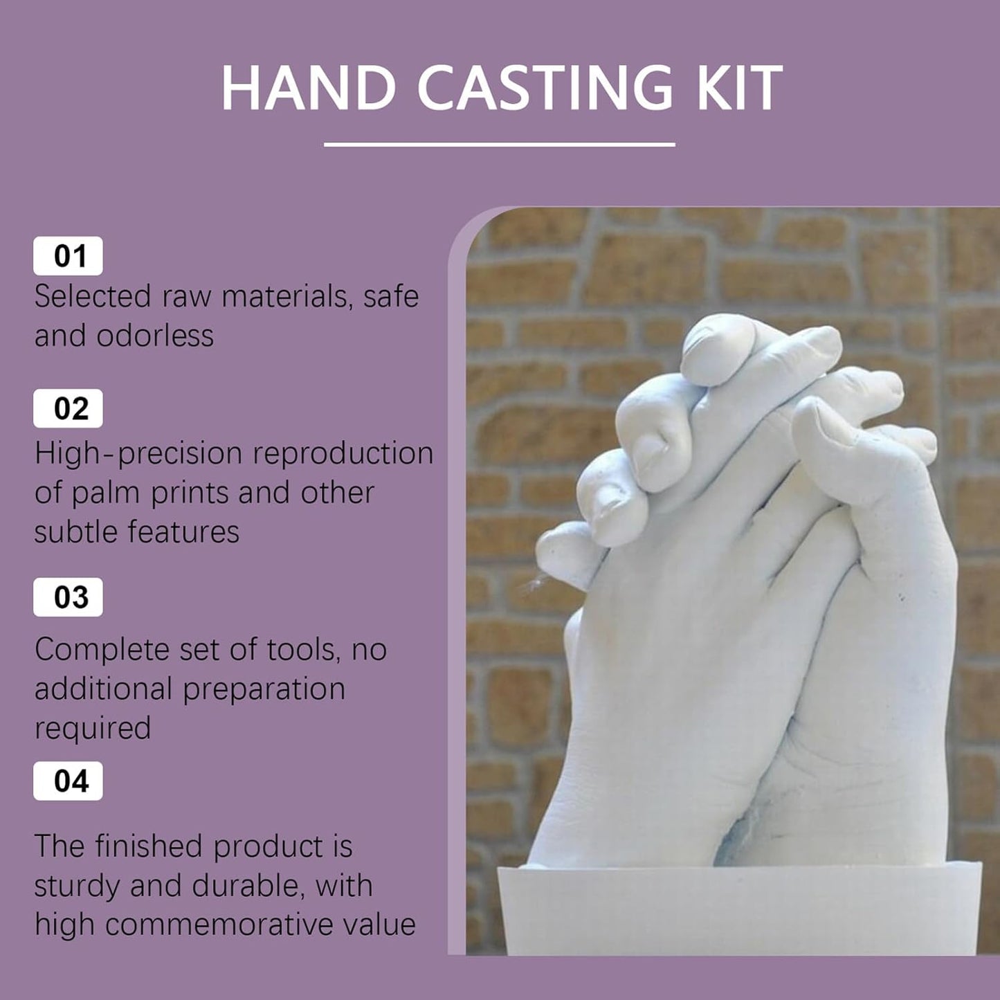 Hand Casting Kit – Create Lasting Memories in 3D