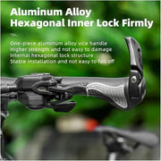 Bike Handlebar Grips with Support Stand – Ergonomic Non-Slip Design for Road & Mountain Cycling