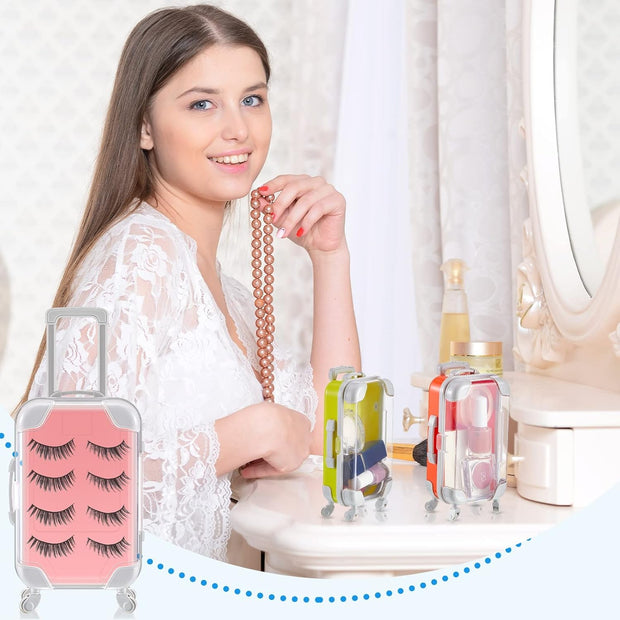 Mini Travel Suitcase Party Gift Boxes – For Candy, Cosmetics, Jewelry, Girls’ Birthday, Cruise, Wedding