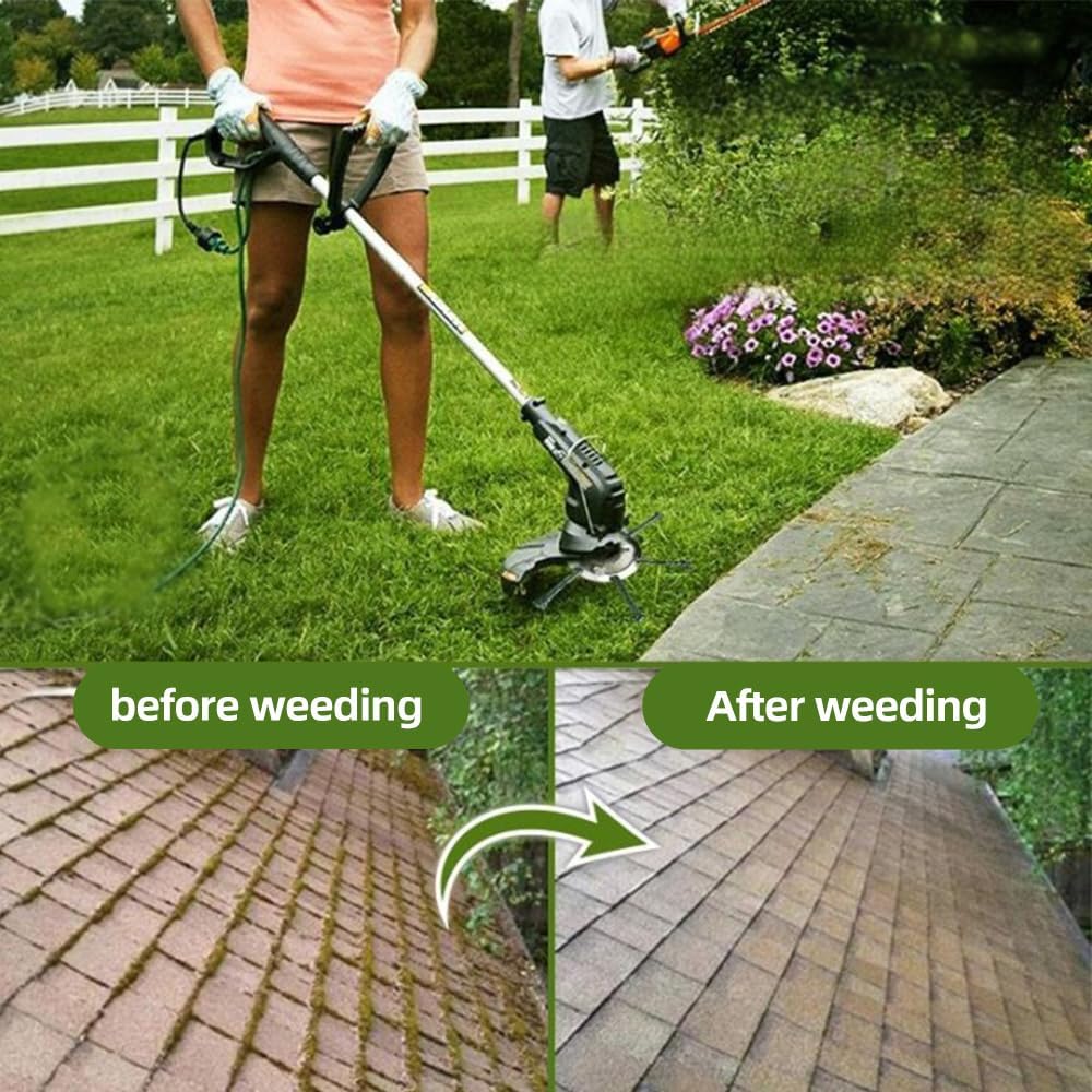 6-Inch Steel Wire Trimmer Head – Durable, Universal Fit for Tough Weeding