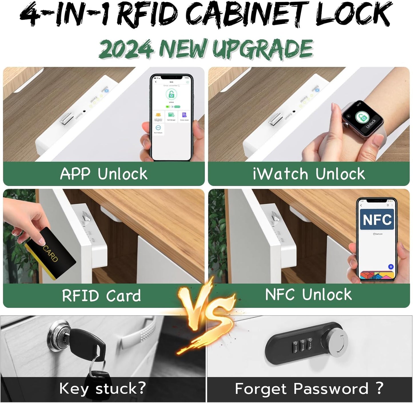 Smart RFID Cabinet Lock | Keyless, Invisible & Secure Access System