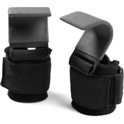 Heavy-Duty Lifting Hooks with Wrist Straps – Ideal for Deadlifts, Pull-Ups, Shrugs & Grip Support