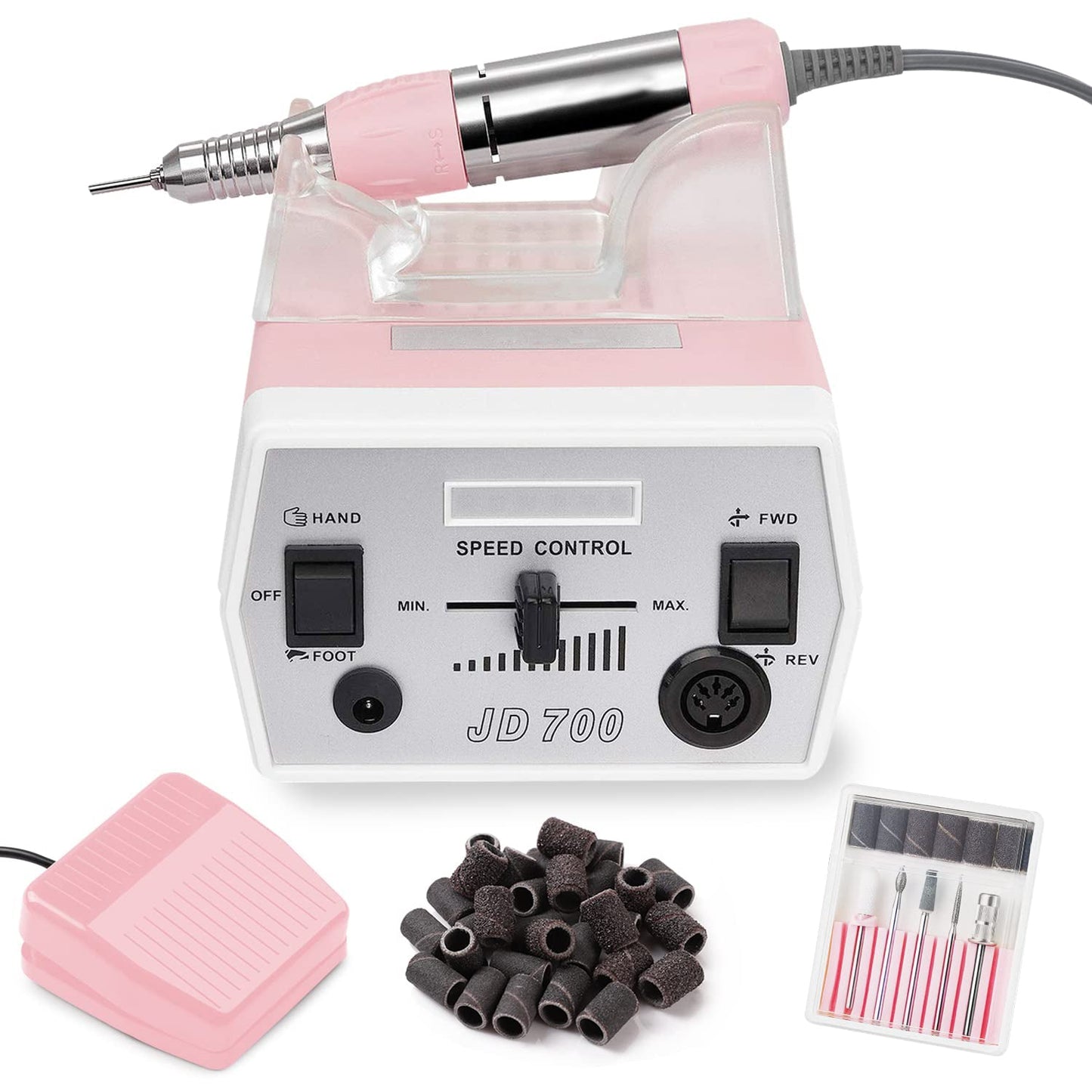 Nail Dust Collector – Professional High Suction Nail Vacuum with LED Display