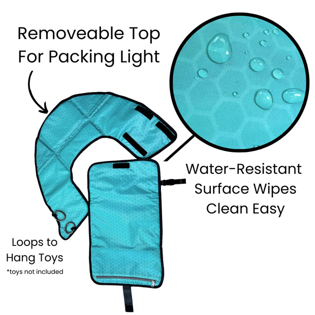 3-in-1 Diaper Clutch, Changing Station & Clean-Hands Barrier | Excursion Edition