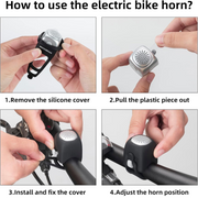 Electric Bike Bell – Loud, Water-Resistant Bicycle Horn