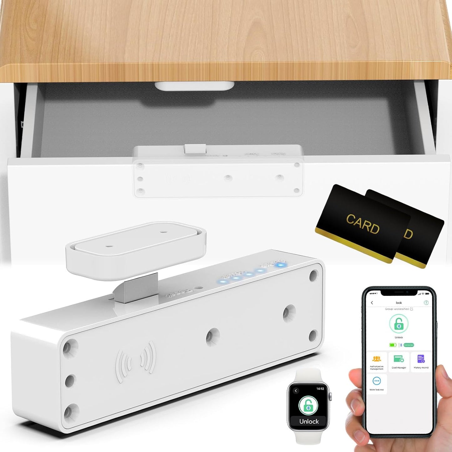 Smart RFID Cabinet Lock | Keyless, Invisible & Secure Access System