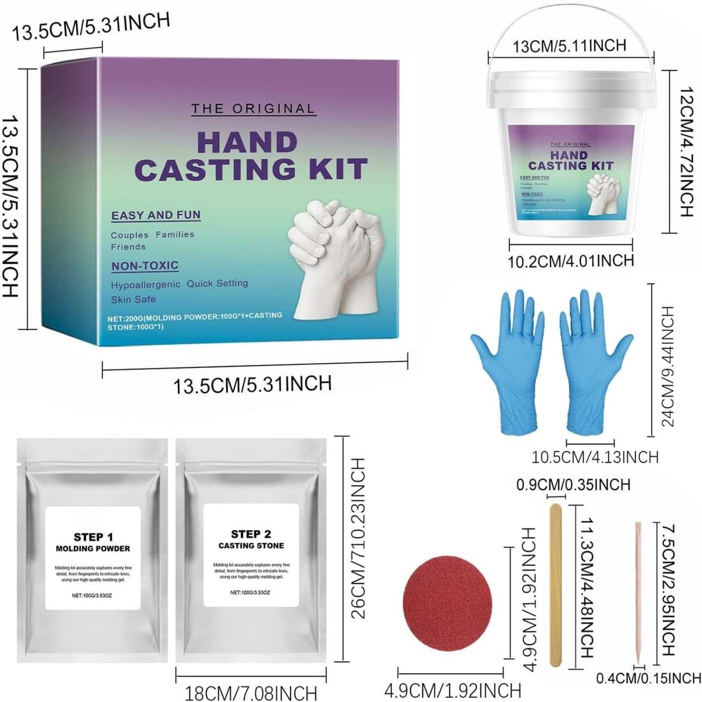 Hand Casting Kit – Create Lasting Memories in 3D