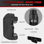 Portable Electric GT Knot Tying Tool– Fishing Line Knotter for Lures