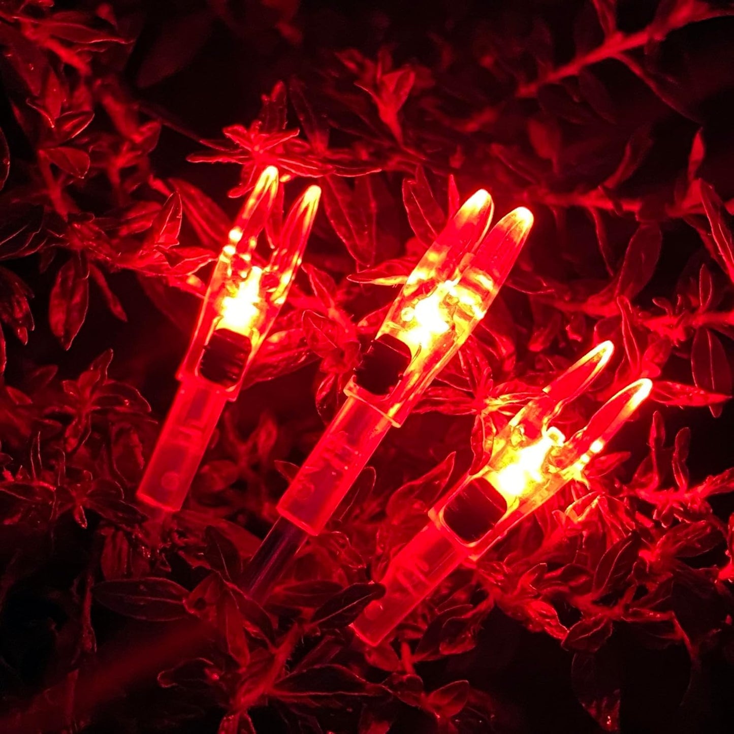 Lighted Arrow Nocks – High-Visibility LED Nocks with Universal Fit & ON/OFF Switch (6/12 Pack)