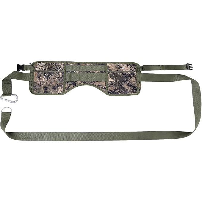 Portable Toilet Support Strap｜Hands-Free Outdoor Comfort with Backrest &amp; Gear Pockets