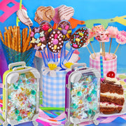 Mini Travel Suitcase Party Gift Boxes – For Candy, Cosmetics, Jewelry, Girls’ Birthday, Cruise, Wedding