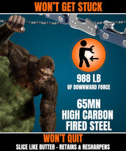 Survival Pocket Chainsaw – Heavy-Duty Hand Chain Saw for Camping, Hiking, Bushcraft