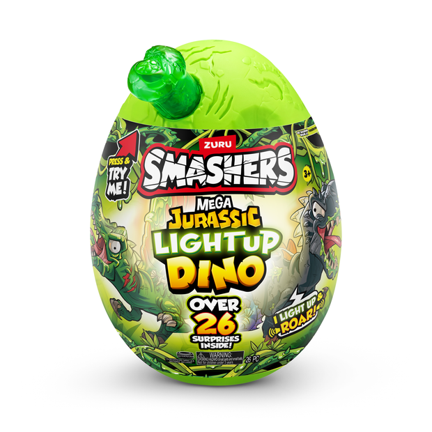 Giant Jurassic Glow Dinosaur Series 1 – Smash, Dig, and Build Your Own Light-Up Dinosaur Adventure