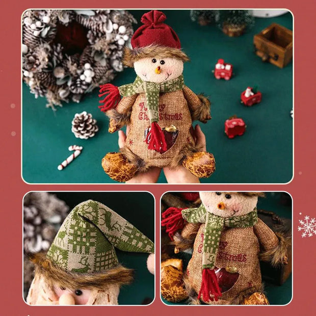 🎄 Christmas Gift Bags – Zipper Design