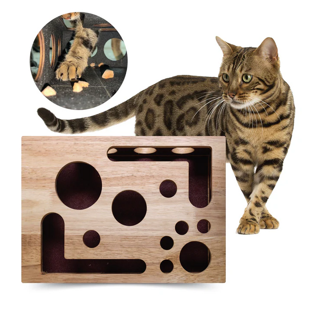 Cat Nail File Puzzle Scratch Box – Fun Play & Healthy Care