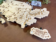 Haunted Places Checklist Map – Track Your Spooky Adventures in Style