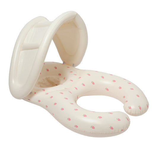 Baby Pool Seat | Removable Sunshade Canopy | Soft Support Design | For 11–15 kg Babies