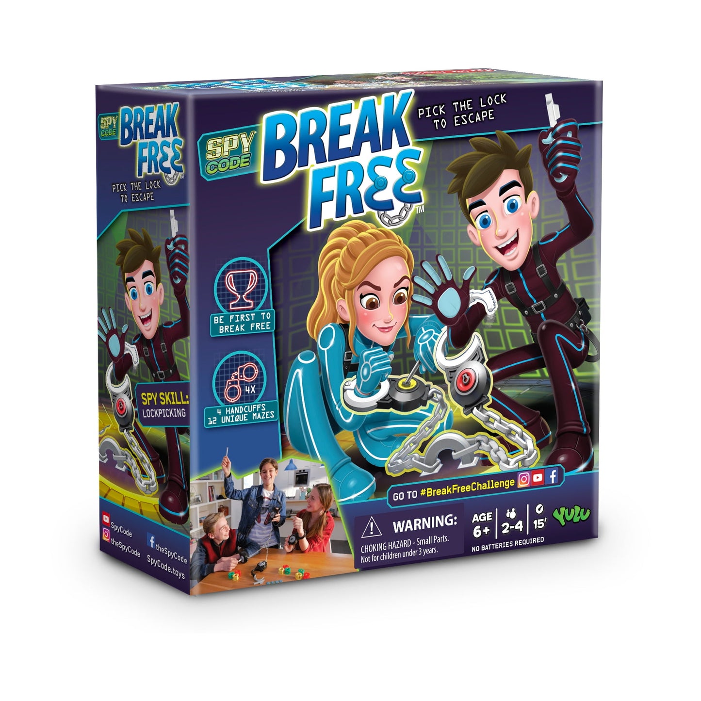Handcuff Escape Puzzle Game | Fast-Paced Spy Fun for Kids & Family