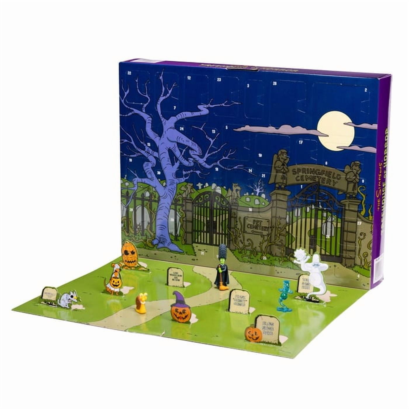 Treehouse of Horror 31-Day Advent Calendar – Halloween Countdown with Mini Collectible Figures