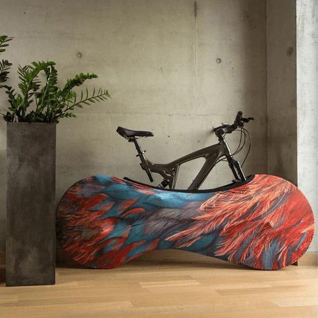 Indoor Bicycle Cover – Dustproof & Stretchable Bike Storage Protector for Apartment, Hotel & Travel Use