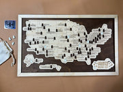 Haunted Places Checklist Map – Track Your Spooky Adventures in Style